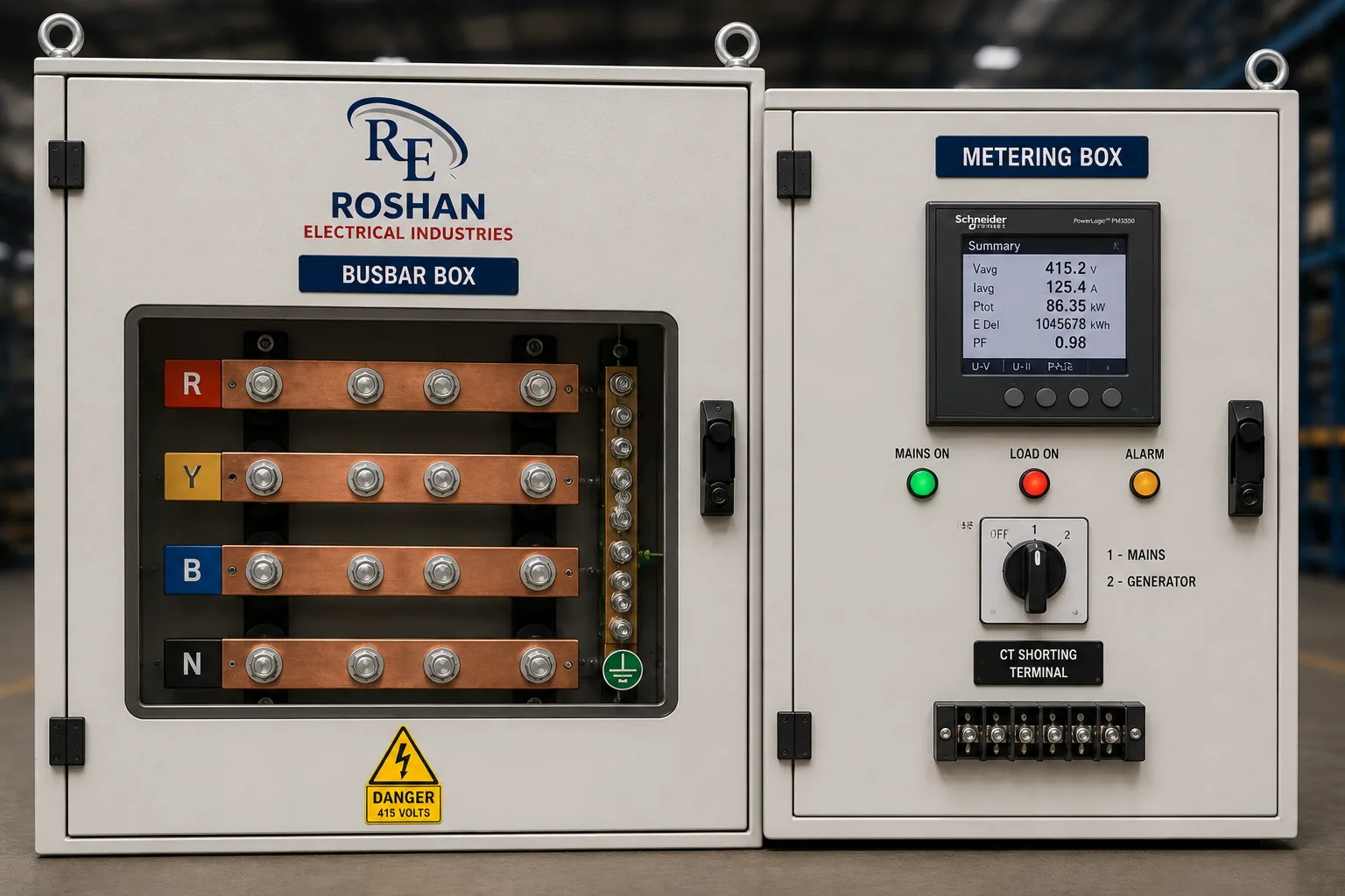 Busbar and Metering Boxes